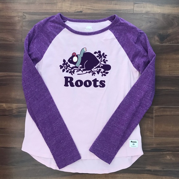 Bundle of 2 EUC Roots long sleeved tees T shirts. - Picture 6 of 9